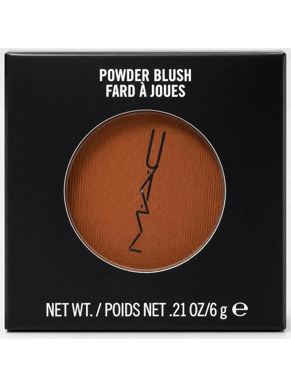 MAC Powder Blush Blunt 6g 0.21 oz Matte Warm Brown Contour Blush New In Box